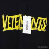 Vetements Black World Tour T-Shirt - Photo 4