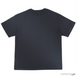 LV Splattered Logo Printed Black T-Shirt (Imported Premium Finish) - Photo 5