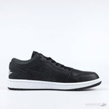 Air Jordan 1 Low "Black and Green Elephant Print" [Without Box] - Photo 6