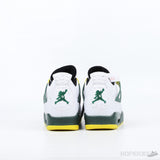 Air Jordan 4 Retro Oregon Ducks Duckman White (Premium Plus Batch) - Photo 10