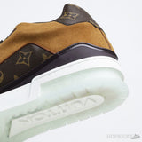 LV Trainer Suede Brown (Transparent Sole) - Photo 12