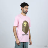 Bape Classic Logo Brown Pink T-Shirt (Economy Batch) - Photo 2