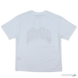 Gucci Dripping Logo Embroidered White T-Shirt (Imported Premium Finish) - Photo 2