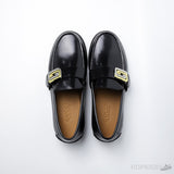 Gucci Logo-Plaque Leather Loafer (Dot Perfect) - Photo 11