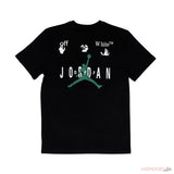 Off White Jordan Black Tee - Photo 5