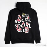 Anti Social Social Club Smells Bad Hoodie Black - Photo 1
