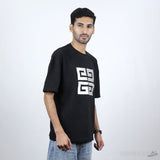 Givenchy Front Sided Logo Printed Black T-Shirt - Photo 3