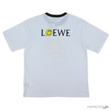 Loewe Smiley Printed White T-Shirt (Imported Premium Finish) - Photo 2