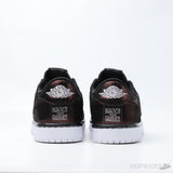 Air Jordan 1 Low Slip Shiny Black Red (Premium Plus Batch) - Photo 8