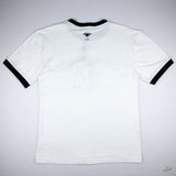 CD White and Black Cotton and Linen Shirt - Photo 2