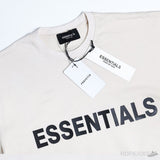 Essential Front Logo Beige T-Shirt - Photo 7