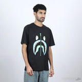 Bape Zip Shark Face Black T-Shirt (Economy Batch) - Photo 5