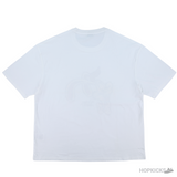 Moncler Bunny Printer White T-Shirt (Imported Premium Finish) - Photo 2