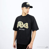 Palm Angels Broken Bear Black T-Shirt - Photo 9