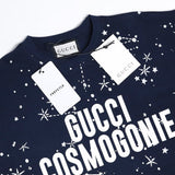Gucci Star Logo Print Embellished T-Shirt - Photo 4