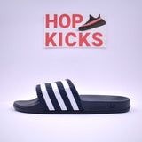 Adilette 3 Stripe Slides Blue [Economy Batch] - Photo 2