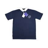 LV White collar Blue Polo Shirt - Photo 8