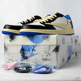 Air Jordan 1 Low Fragment x Travis Scott - Photo 2
