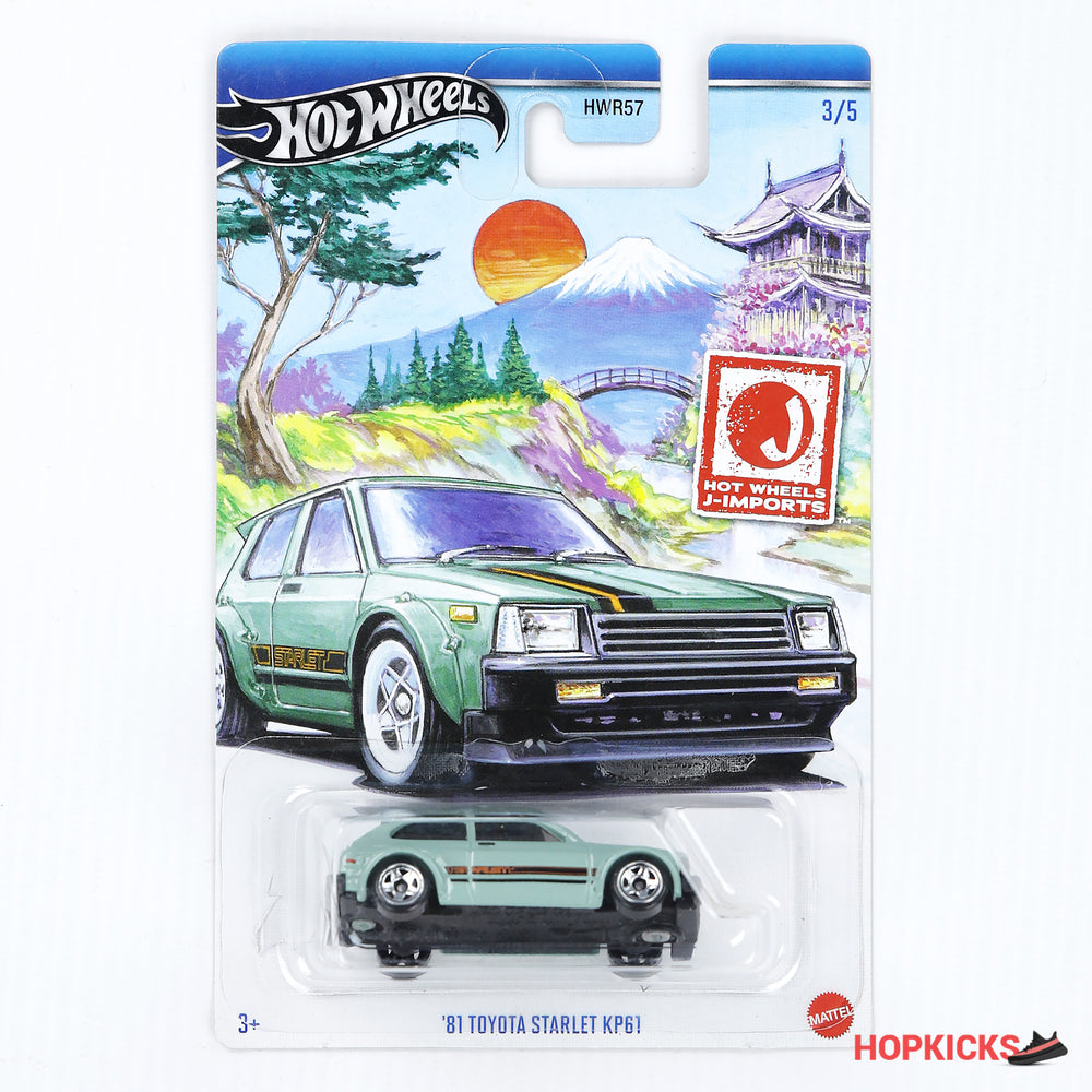 Hot Wheels | 81 TOYOTA STARLET KP61