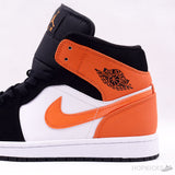 Air Jordan 1 Mid Black Starfish - Photo 6