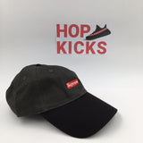 Supreme Black Gray Red Box Logo Cap - Photo 3