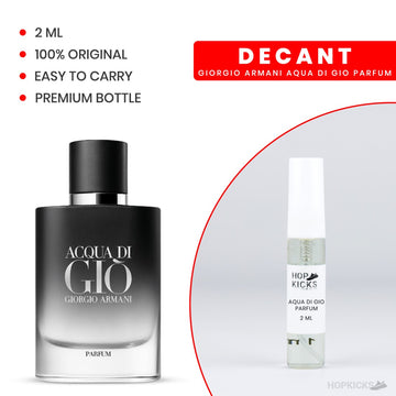 GIORGIO ARMANI Aqua di Gio Parfum | Original Decant