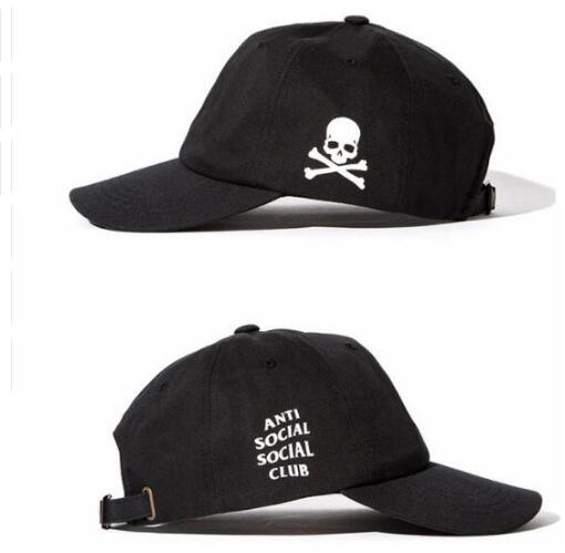 Skull Crossbones Hat Black Cap