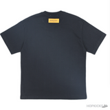 LV Logo, Flower & Star Printed Black T-Shirt (Imported Premium Finish) - Photo 2