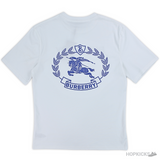 Burberry Plain Name Printed White T-Shirt (Imported Premium Finish) - Photo 2