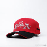 Mercedes-Benz 44 Sport AMG Cotton Hat Red Cap - Photo 1