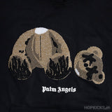Palm Angels Bear Hoodie Black Multi - Photo 3