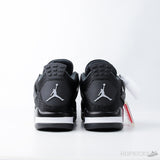 Air Jordan 4 Retro Black Canvas (Premium Plus Batch) - Photo 8