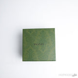Gucci Logo Keychain Silver Gold & Brass - Photo 5