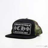 LA Chrome Hearts CH Trucker Black Camo Cap - Photo 1