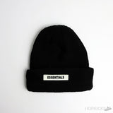 Essentials Black Beanie - Photo 1