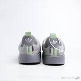 Adidas Puffylette Charcoal Solid Grey Linen Green Magic Lime (Dot Perfect) - Photo 8