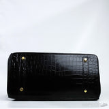 H*rmes Birkin Black Shiny Crocodile Bag Gold Hardware - Photo 6