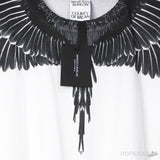 Marcelo Burlon Wings T-Shirt White Grey - Photo 3