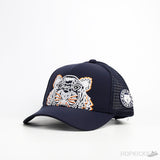 Kenzo Tiger Logo Trucker Navy Cap - Photo 1