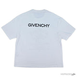 GIVENCHY Logo Print Cotton White T-Shirt (Imported Premium Finish) - Photo 2