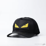 Fendi Monster Yellow Eyes Trucker Cap - Photo 1