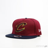 NBA New Era Clevend Snapback Maroon Navy Cap - Photo 1
