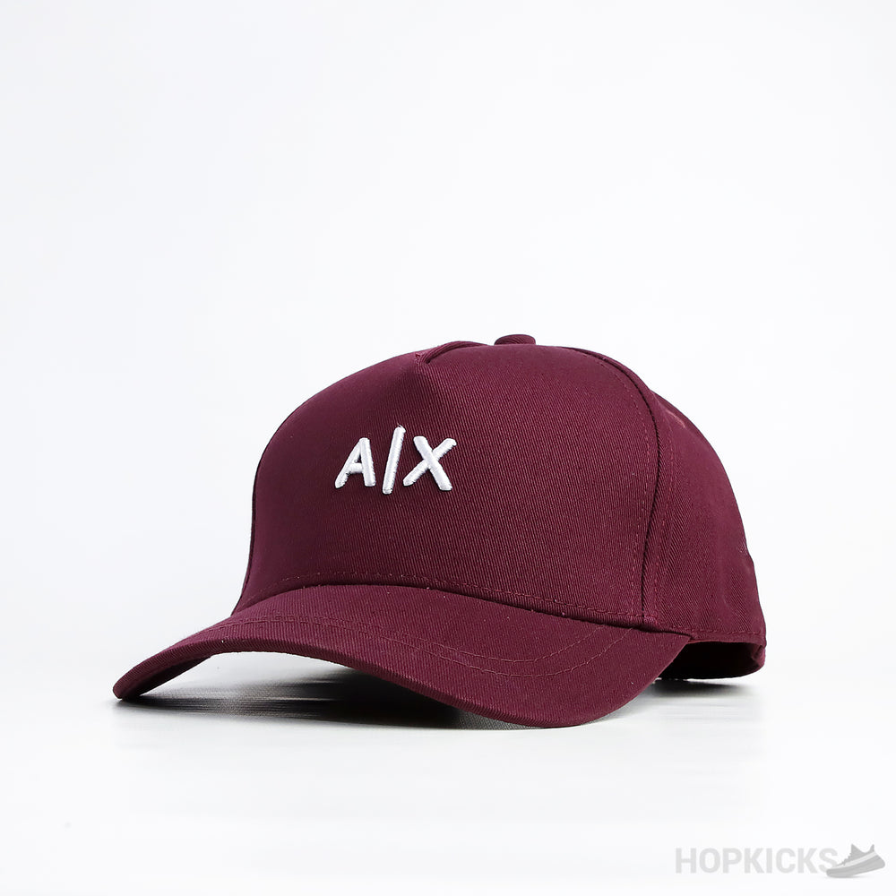 Aix Logo Maroon Cap