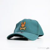 Psycho Bunny Skull Logo Green Cap - Photo 1