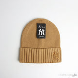 New York Yankees Brown Beanie - Photo 1
