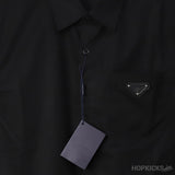 Pr*da Black Re-naylon Dress Shirt - Photo 3