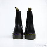 Dr. Martens 1460 Smooth Leather Lace Up Boot Black (Premium Batch) - Photo 8