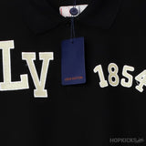 L*V Monogram 1854 Black T-Shirt - Photo 3