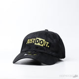 Nike Dad Hat Legacy 91 JUST DO IT Metallic Gold Cap - Photo 1