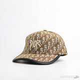 Dior Logo Olique Baseball Brown Cap - Photo 1